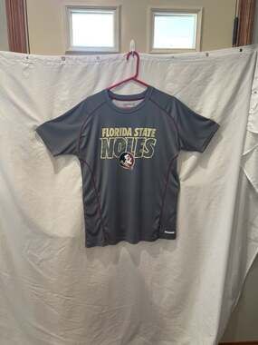 Florida State Seminoles Section 101 Fusion Fit Performance Shirt. Large.